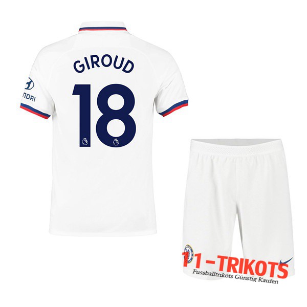 Neuestes Fussball FC Chelsea (Giroud 18) Kinder Auswärtstrikot 2019 2020 | 11-trikots