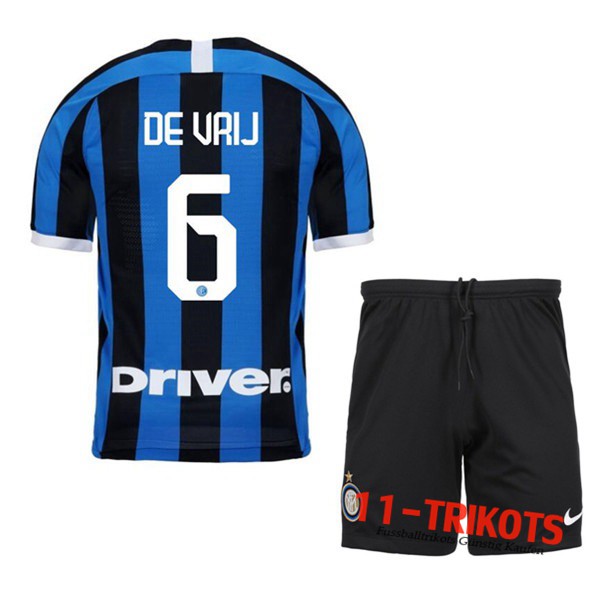 Neuestes Fussball Inter Milan (DEVRIJ 6) Kinder Heimtrikot 2019 2020 | 11-trikots