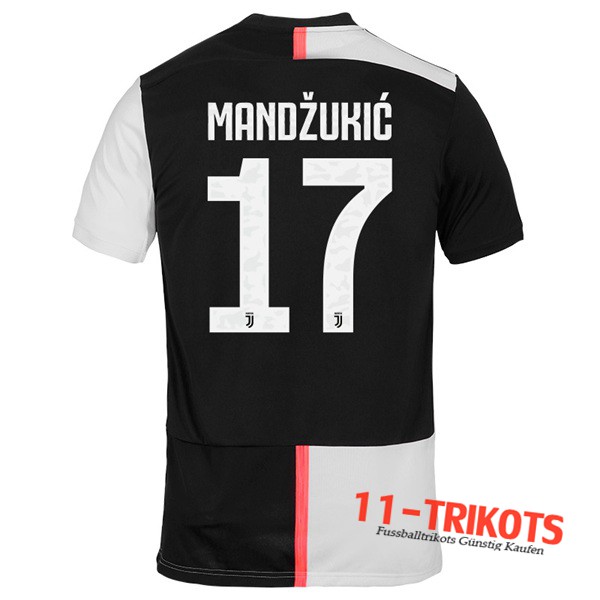 Neuestes Fussball Juventus (MANDZUKIC 17) Heimtrikot 2019 2020 | 11-trikots