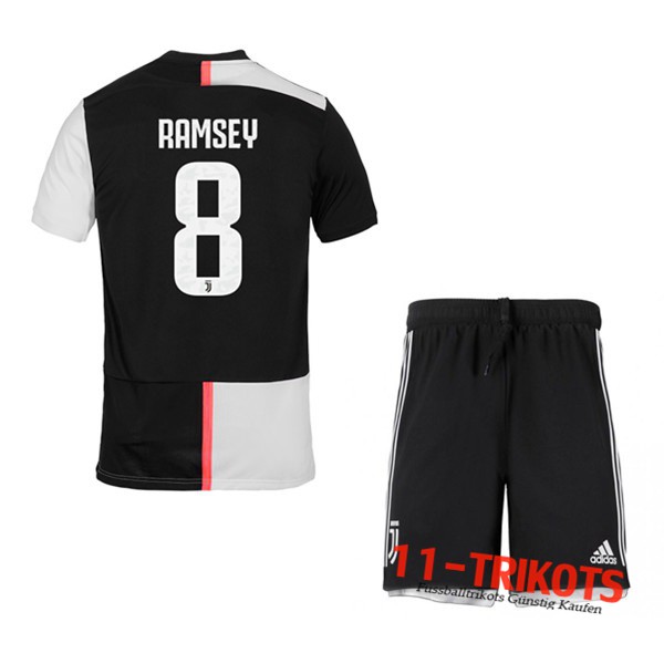 Neuestes Fussball Juventus (RAMSEY 8) Kinder Heimtrikot 2019 2020 | 11-trikots