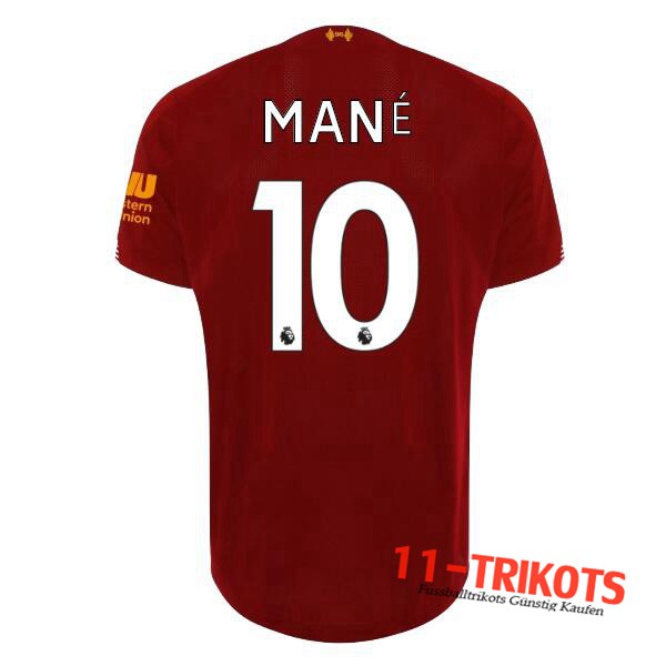 Neuestes Fussball FC Liverpool (Mane 10) Heimtrikot 2019 2020 | 11-trikots