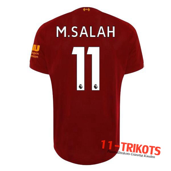 Neuestes Fussball FC Liverpool (M.SALAH 11) Heimtrikot 2019 2020 | 11-trikots