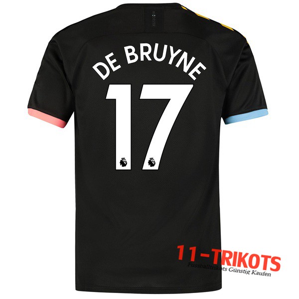 Neuestes Fussball Manchester City (DE BRUYNE 17) Auswärtstrikot 2019 2020 | 11-trikots