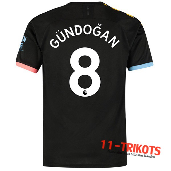 Neuestes Fussball Manchester City (GUNDOGAN 8) Auswärtstrikot 2019 2020 | 11-trikots