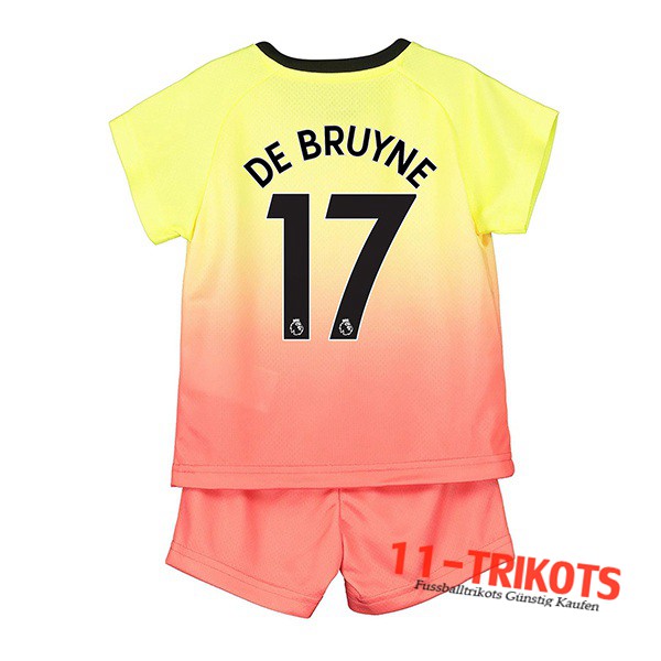 Neuestes Fussball Manchester City (DE BRUYNE 17) Kinder Third 2019 2020 | 11-trikots