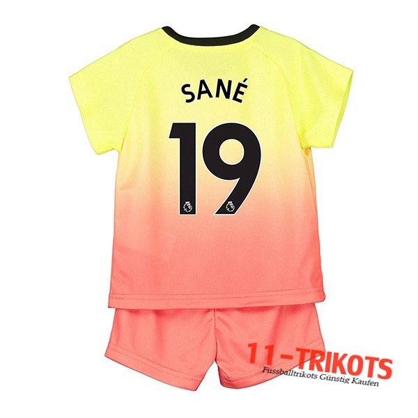 Neuestes Fussball Manchester City (SANE 19) Kinder Third 2019 2020 | 11-trikots