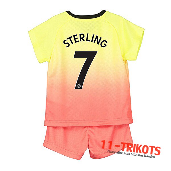 Neuestes Fussball Manchester City (STERLING 7) Kinder Third 2019 2020 | 11-trikots