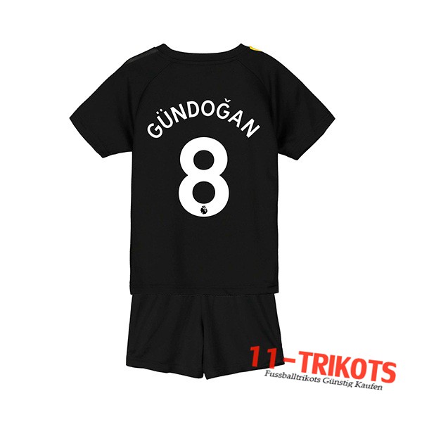 Neuestes Fussball Manchester City (GUNDOGAN 8) Kinder Auswärtstrikot 2019 2020 | 11-trikots