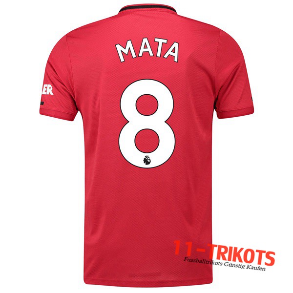 Neuestes Fussball Manchester United (MATA 8) Heimtrikot 2019 2020 | 11-trikots