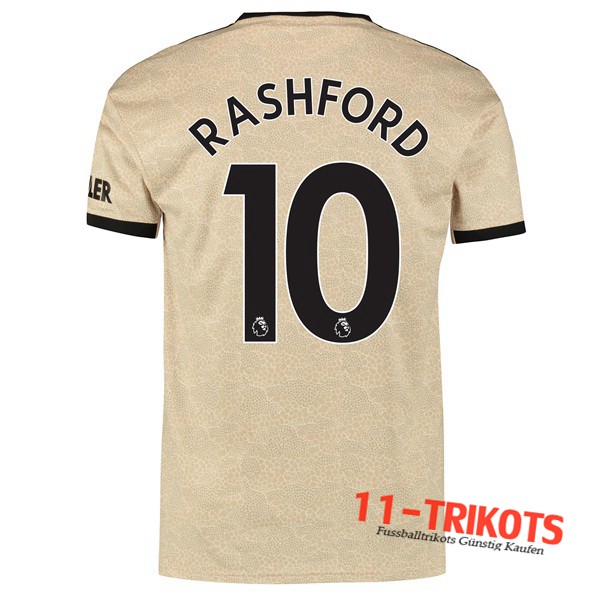 Neuestes Fussball Manchester United (Rashford 10) Auswärtstrikot 2019 2020 | 11-trikots