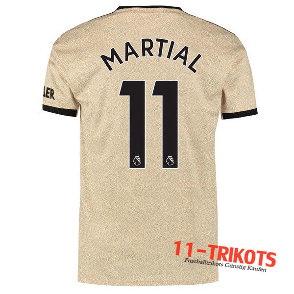 Neuestes Fussball Manchester United (MARTIAL 11) Auswärtstrikot 2019 2020 | 11-trikots