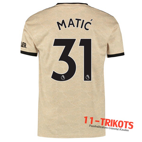 Neuestes Fussball Manchester United (MATIC 31) Auswärtstrikot 2019 2020 | 11-trikots