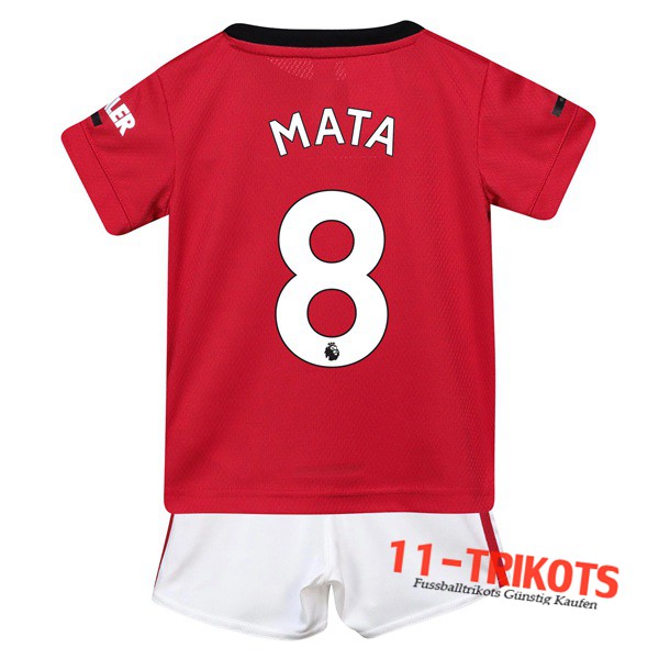 Neuestes Fussball Manchester United (MATA 8) Kinder Heimtrikot 2019 2020 | 11-trikots