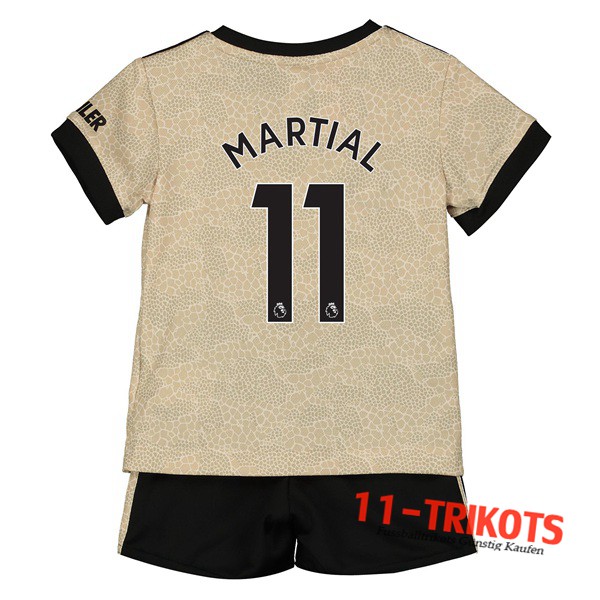 Neuestes Fussball Manchester United (MARTIAL 11) Kinder Auswärtstrikot 2019 2020 | 11-trikots