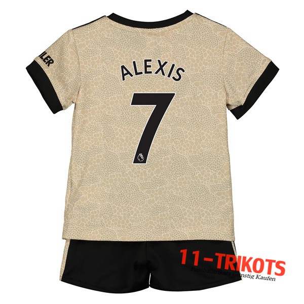 Neuestes Fussball Manchester United (ALEXIS 7) Kinder Auswärtstrikot 2019 2020 | 11-trikots