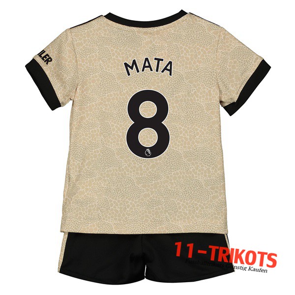 Neuestes Fussball Manchester United (MATA 8) Kinder Auswärtstrikot 2019 2020 | 11-trikots
