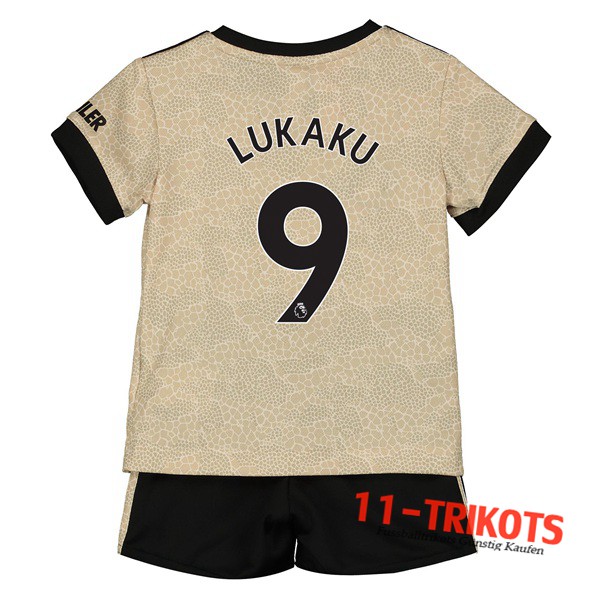 Neuestes Fussball Manchester United (Lukaku 9) Kinder Auswärtstrikot 2019 2020 | 11-trikots