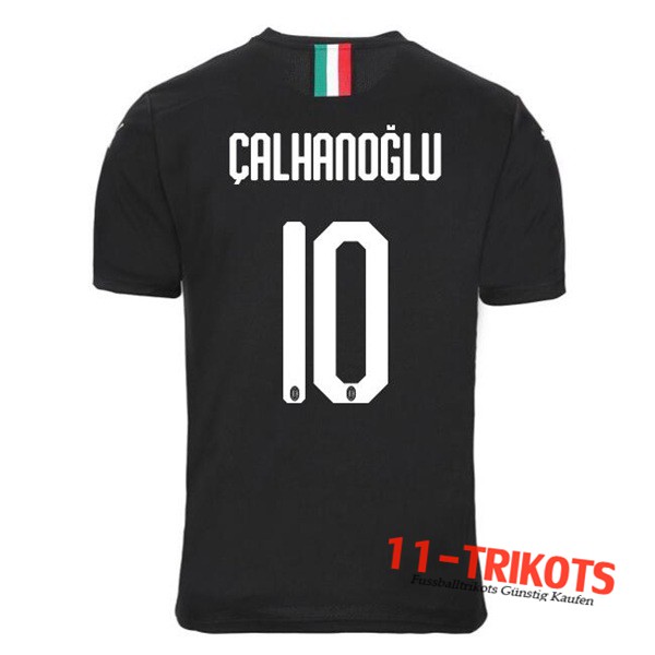 Neuestes Fussball Milan AC (CALHANOGLU 10) Third 2019 2020 | 11-trikots