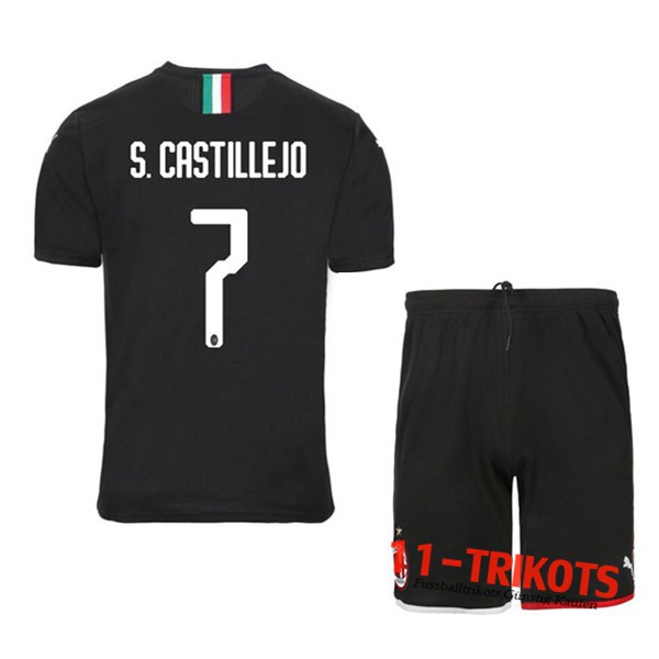 Neuestes Fussball Milan AC (S.CASTILLEJO 7) Third 2019 2020 | 11-trikots