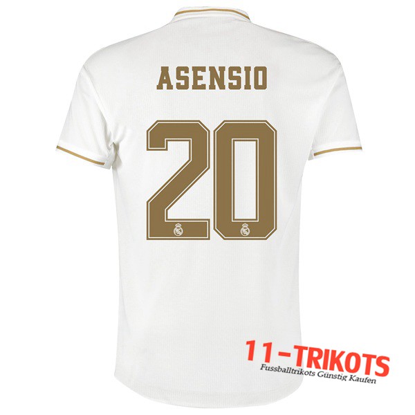 Neuestes Fussball Real Madrid (ASENSIO 20) Heimtrikot 2019 2020 | 11-trikots