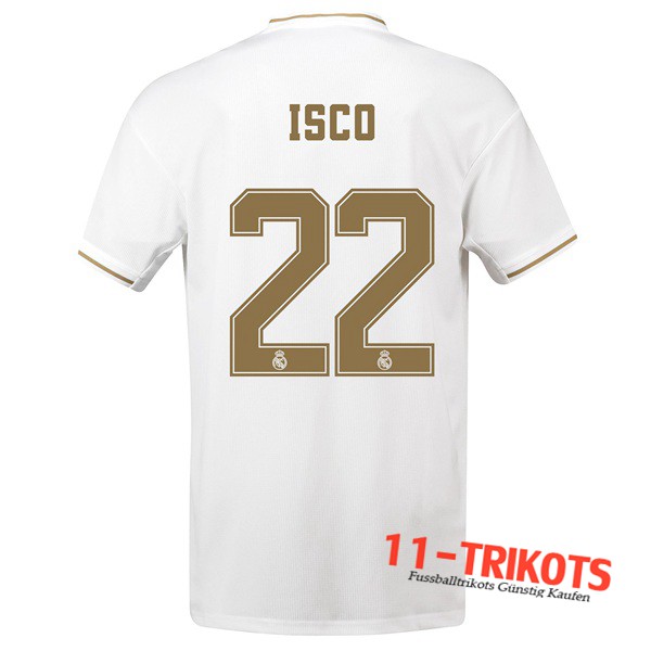 Neuestes Fussball Real Madrid (ISCO 4) Heimtrikot 2019 2020 | 11-trikots