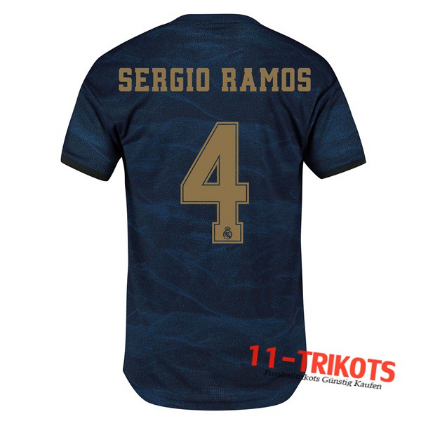 Neuestes Fussball Real Madrid (SERGIO RAMOS 4) Auswärtstrikot 2019 2020 | 11-trikots