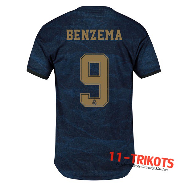 Neuestes Fussball Real Madrid (BENZEMA 9) Auswärtstrikot 2019 2020 | 11-trikots