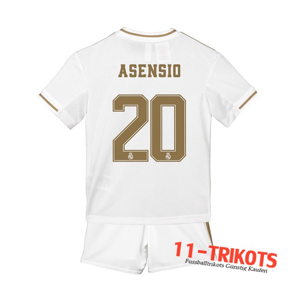 Neuestes Fussball Real Madrid (ASENSIO 20) Kinder Heimtrikot 2019 2020 | 11-trikots