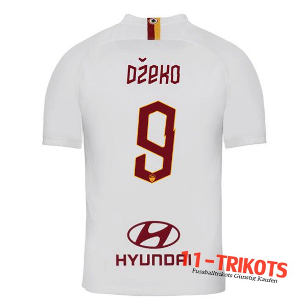 Neuestes Fussball AS Roma (DZEKO 9) Auswärtstrikot 2019 2020 | 11-trikots