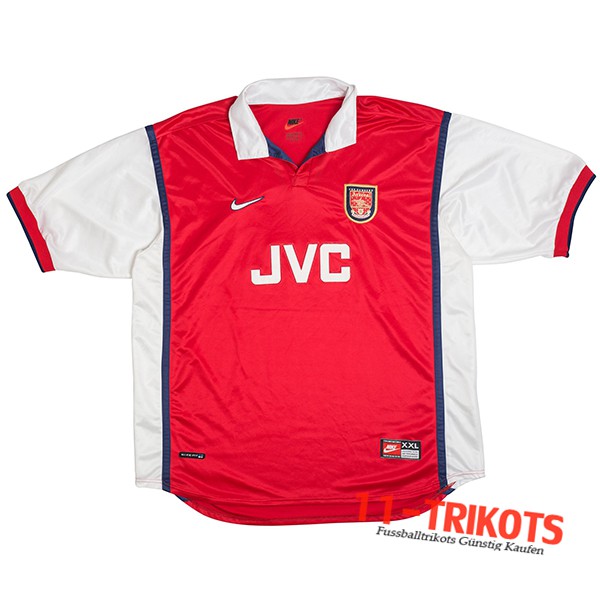 Neuestes Fussball Arsenal Heimtrikot 1998/1999