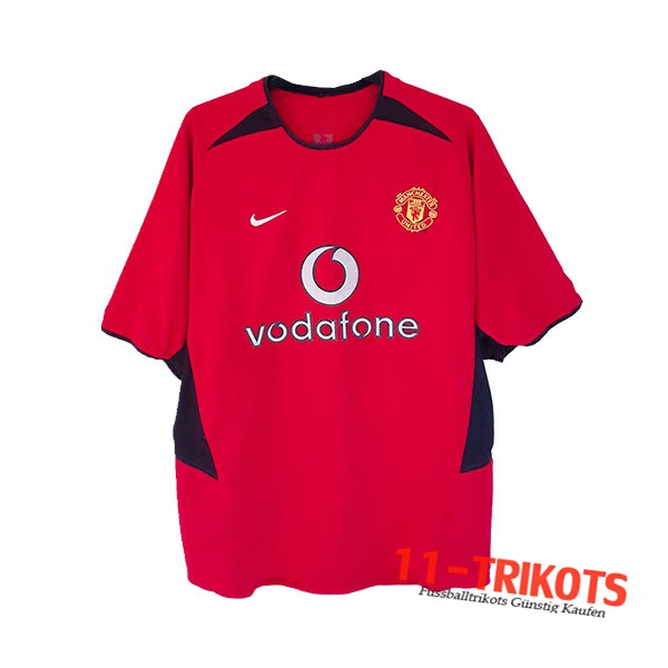 Neuestes Fussball Manchester United Heimtrikot 2002/2003