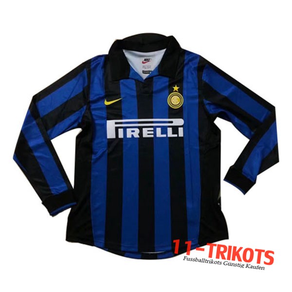 Neuestes Fussball Inter Milan Langarm Heimtrikot 2005/2006