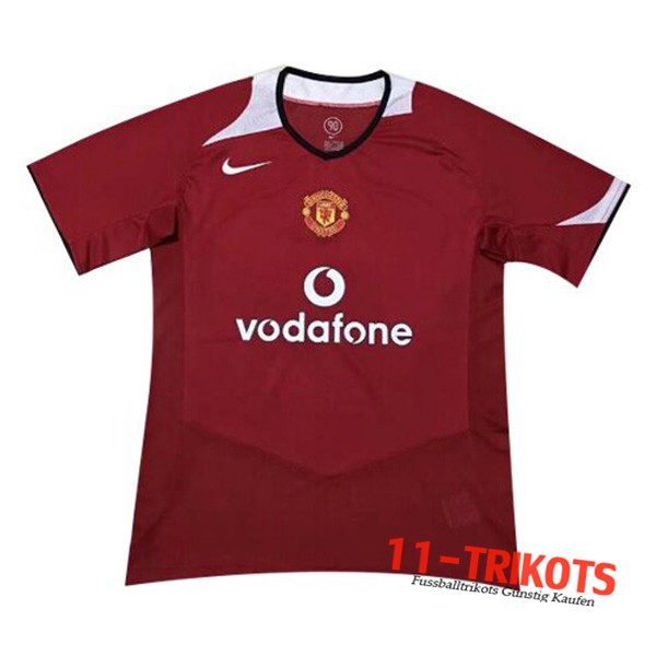 Neuestes Fussball Manchester United Heimtrikot 2005/2006