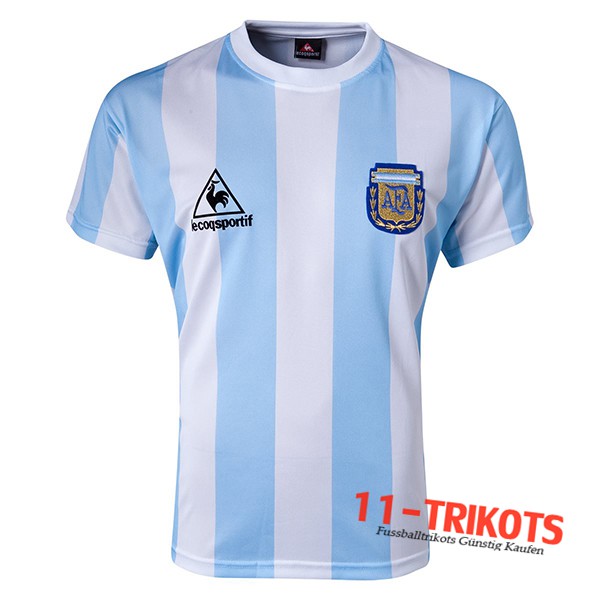 Neuestes Fussball Argentinien Heimtrikot 1986