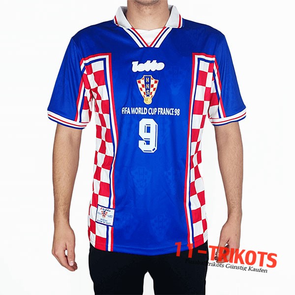 Neuestes Fussball Kroatien Auswärtstrikot 1998