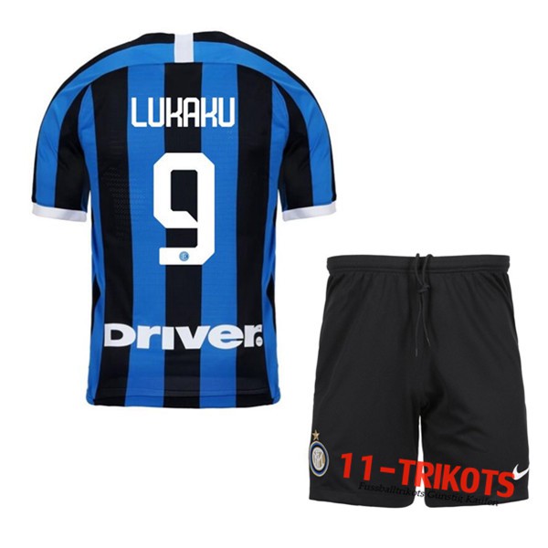 Neuestes Fussball Inter Milan (LUKAKU 9) Kinder Heimtrikot 2019 2020 | 11-trikots