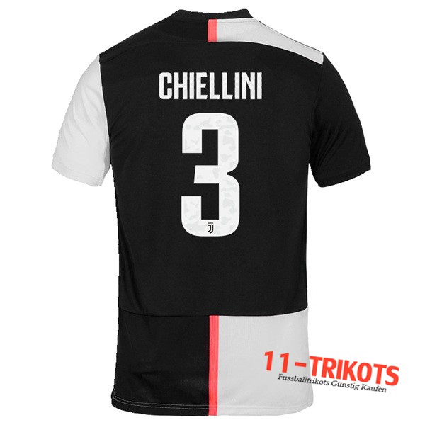 Neuestes Fussball Juventus (CHIELLINI 3) Heimtrikot 2019 2020 | 11-trikots
