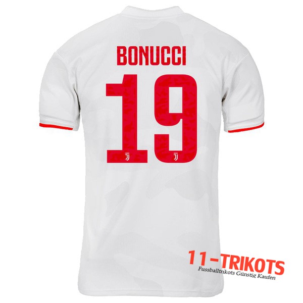 Neuestes Fussball Juventus (BONUCCI 19) Auswärtstrikot 2019 2020 | 11-trikots