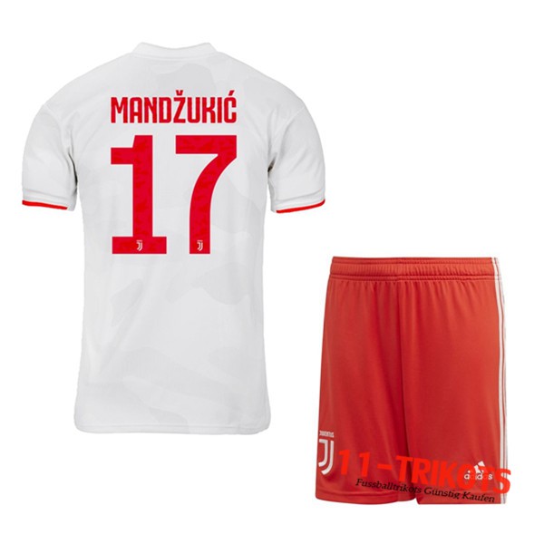 Neuestes Fussball Juventus (MANDZUKIC 17) Kinder Auswärtstrikot 2019 2020 | 11-trikots