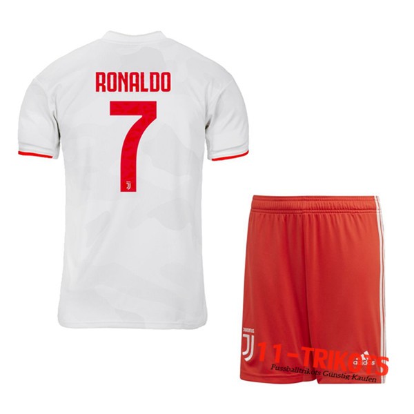 Neuestes Fussball Juventus (RONALDO 7) Kinder Auswärtstrikot 2019 2020 | 11-trikots
