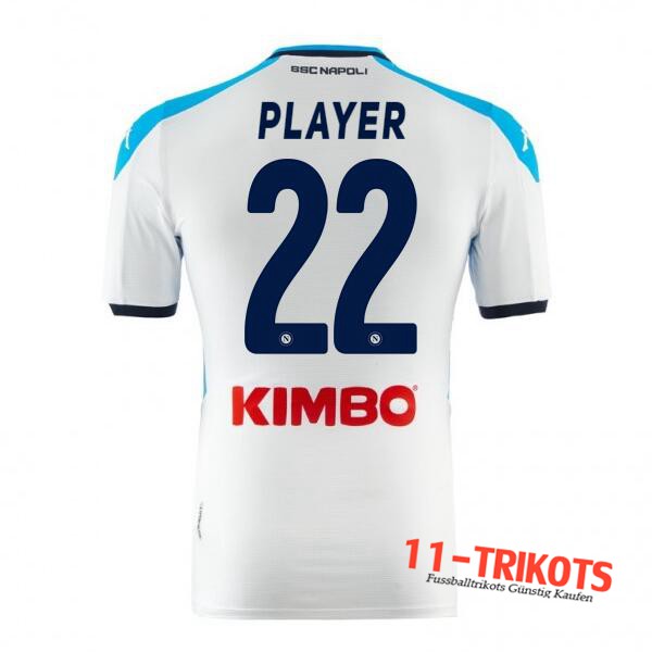 Neuestes Fussball SSC Neapel (PLAYER 22) Third 2019 2020 | 11-trikots