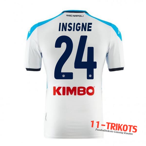 Neuestes Fussball SSC Neapel (INSIGNE 24) Third 2019 2020 | 11-trikots