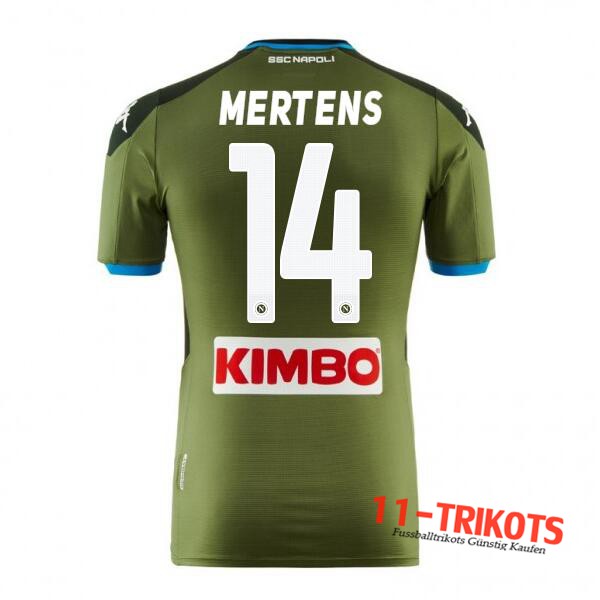 Neuestes Fussball SSC Neapel (MERTENS 14) Auswärtstrikot 2019 2020 | 11-trikots