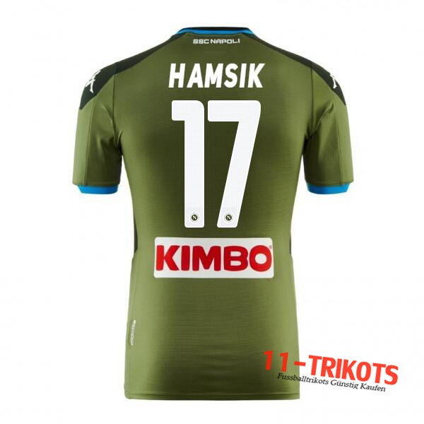 Neuestes Fussball SSC Neapel (HAMSIK 17) Auswärtstrikot 2019 2020 | 11-trikots