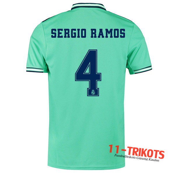 Neuestes Fussball Real Madrid (SERGIO RAMOS 4) Third 2019 2020 | 11-trikots