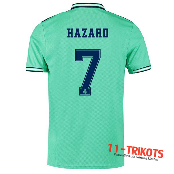 Neuestes Fussball Real Madrid (HAZARD 7) Third 2019 2020 | 11-trikots