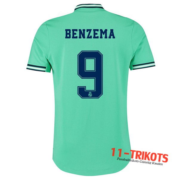 Neuestes Fussball Real Madrid (BENZEMA 9) Third 2019 2020 | 11-trikots
