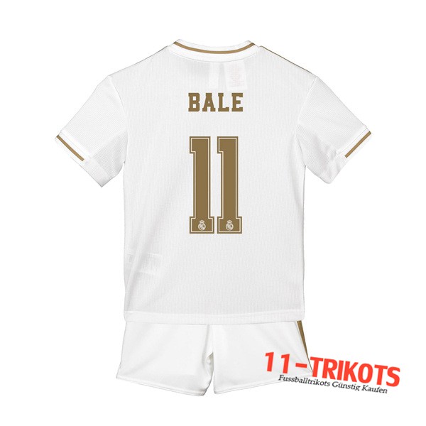 Neuestes Fussball Real Madrid (BALE 11) Kinder Heimtrikot 2019 2020 | 11-trikots