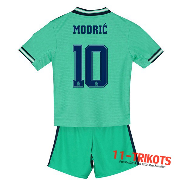 Neuestes Fussball Real Madrid (MODRIC 10) Kinder Third 2019 2020 | 11-trikots