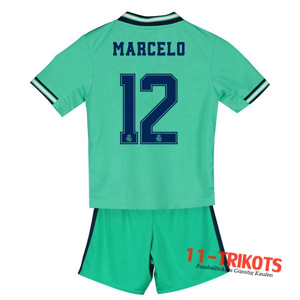 Neuestes Fussball Real Madrid (Marcelo 12) Kinder Third 2019 2020 | 11-trikots